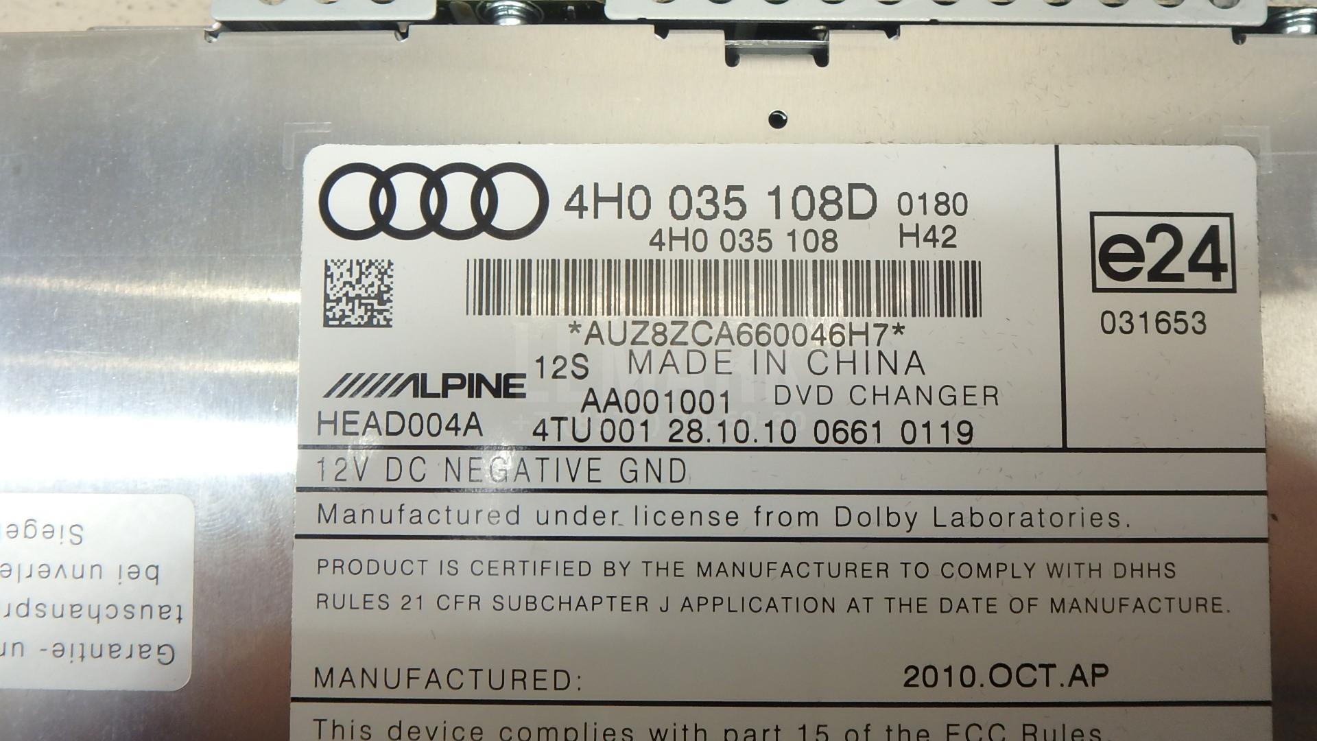 Проигрыватель CD/DVD для  BMW X3 E83 2004-2010