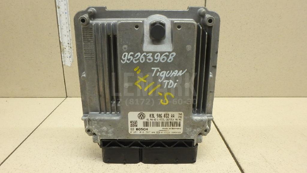 Блок управления двигателем 03L906022AA VAG