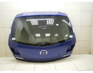 Дверь багажника со стеклом для Mazda Mazda 3 (BK) 2002-2009 с разбора состояние отличное