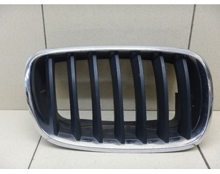 Решетка радиатора правая для BMW X5 E70 2007-2013 б/у состояние удовлетворительное