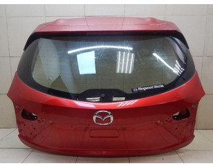 Дверь багажника со стеклом для Mazda Mazda 3 (BM/BN) 2013-2018 с разбора состояние отличное