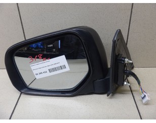 Зеркало левое электрическое для Mitsubishi Pajero/Montero Sport (KH) 2008-2015 БУ состояние отличное