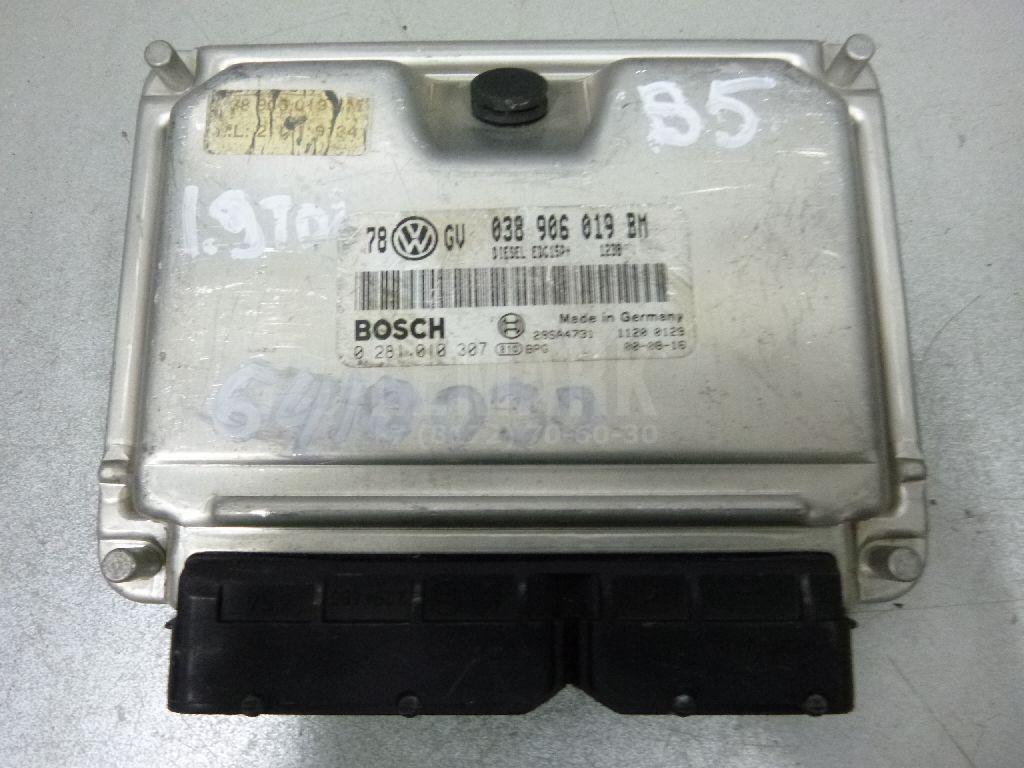 Блок управления двигателем 038906019BM VAG