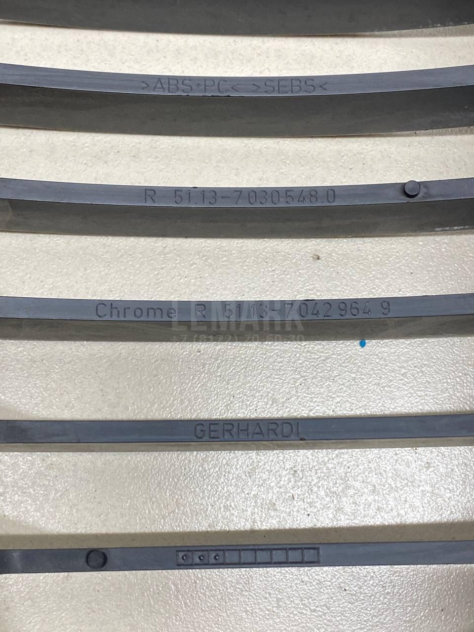 Решетка радиатора правая для  BMW 5-serie G30/G31/F90 2017-2023