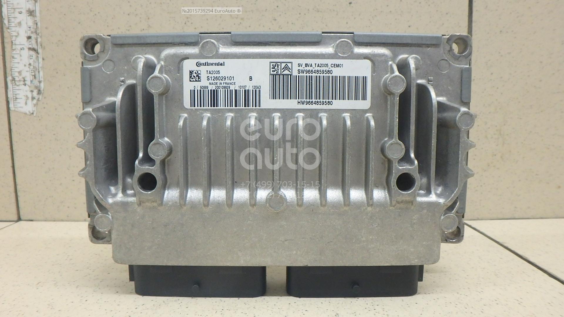 Блок управления роботизированной кпп пежо 207