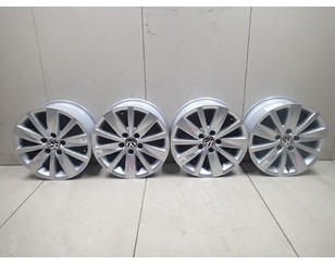 Диски колесные легкосплавные (к-кт) для VW Passat [B7] 2011-2015 с разбора состояние отличное