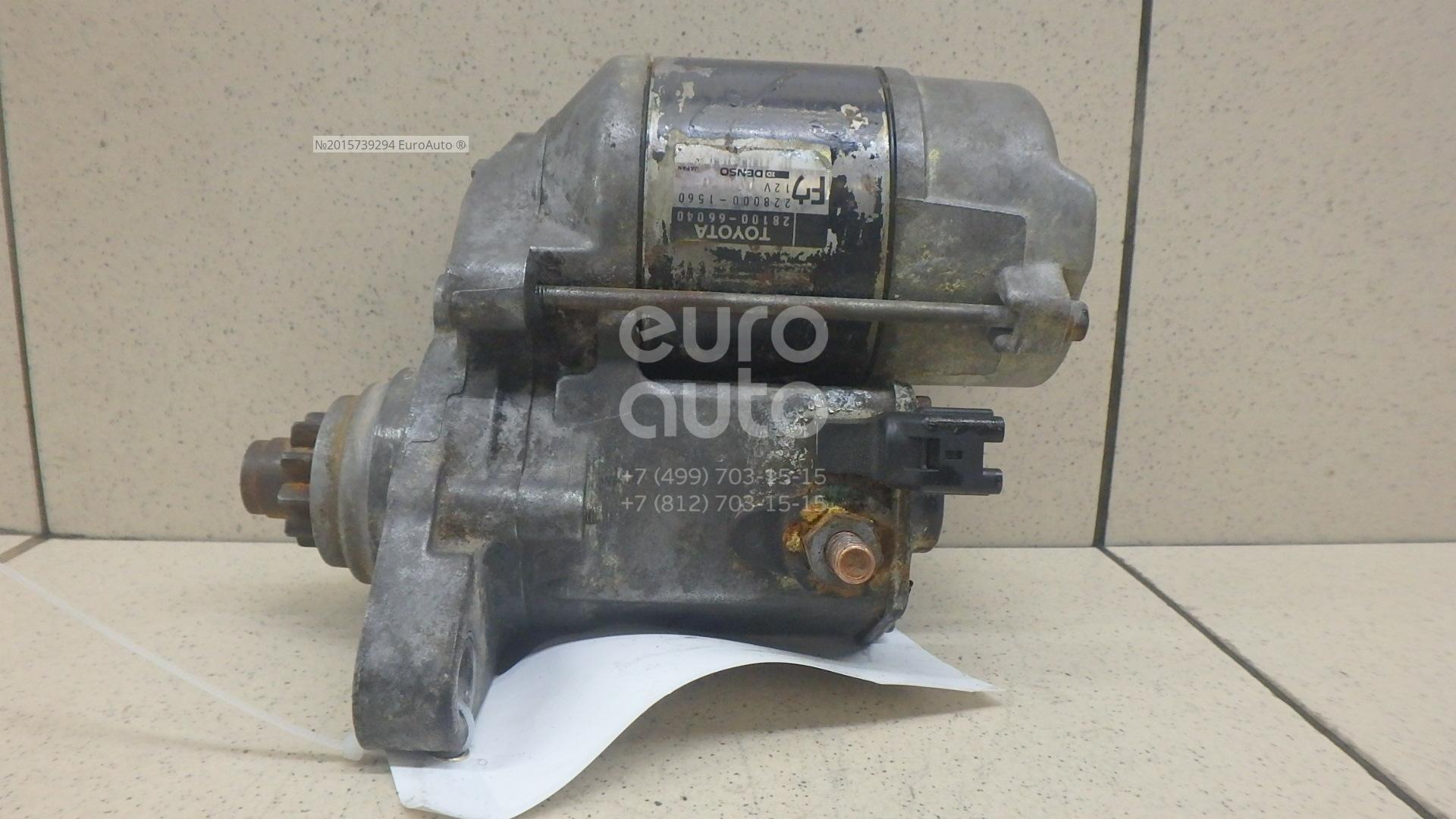 Стартер Toyota Land Cruiser (J100,J80) 84-23 / Lexus LX 95-97 (2 kW/ Z=10)