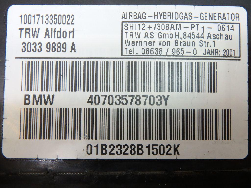 Подушка безопасности в дверь для  Audi A3 [8V] 2013-2020