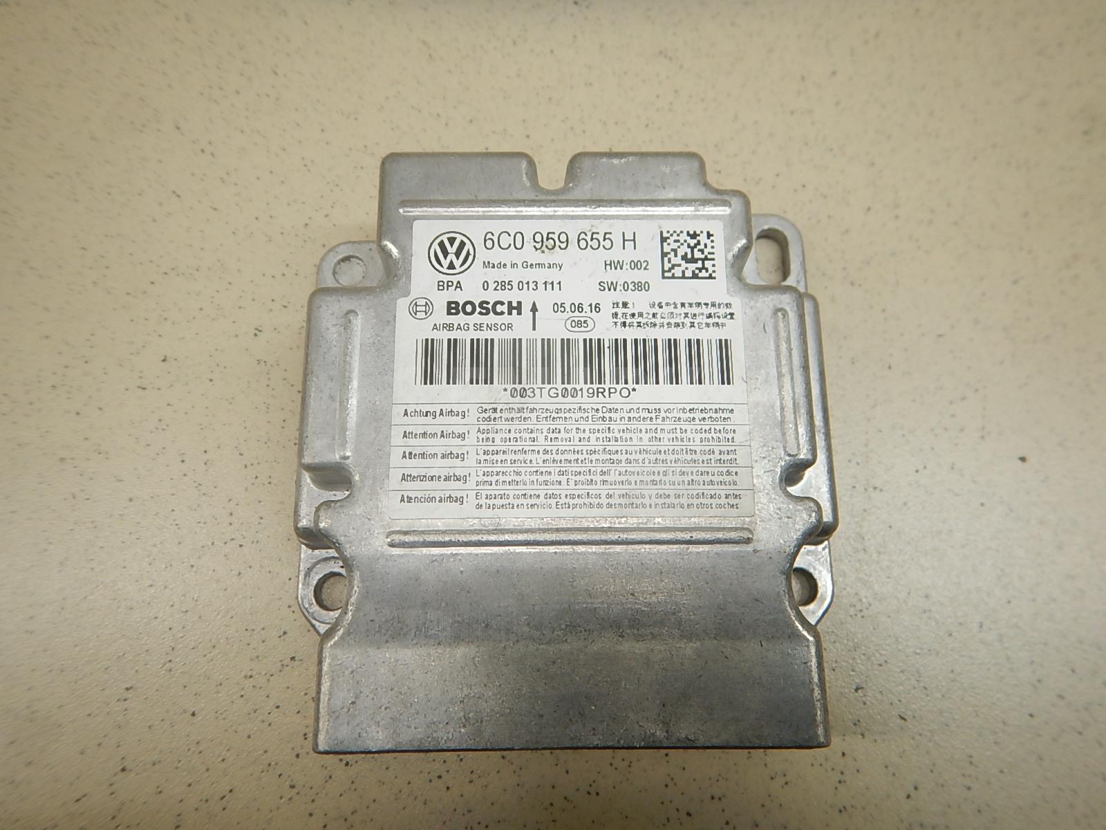 Блок управления AIR BAG 6C0959655H96R VAG