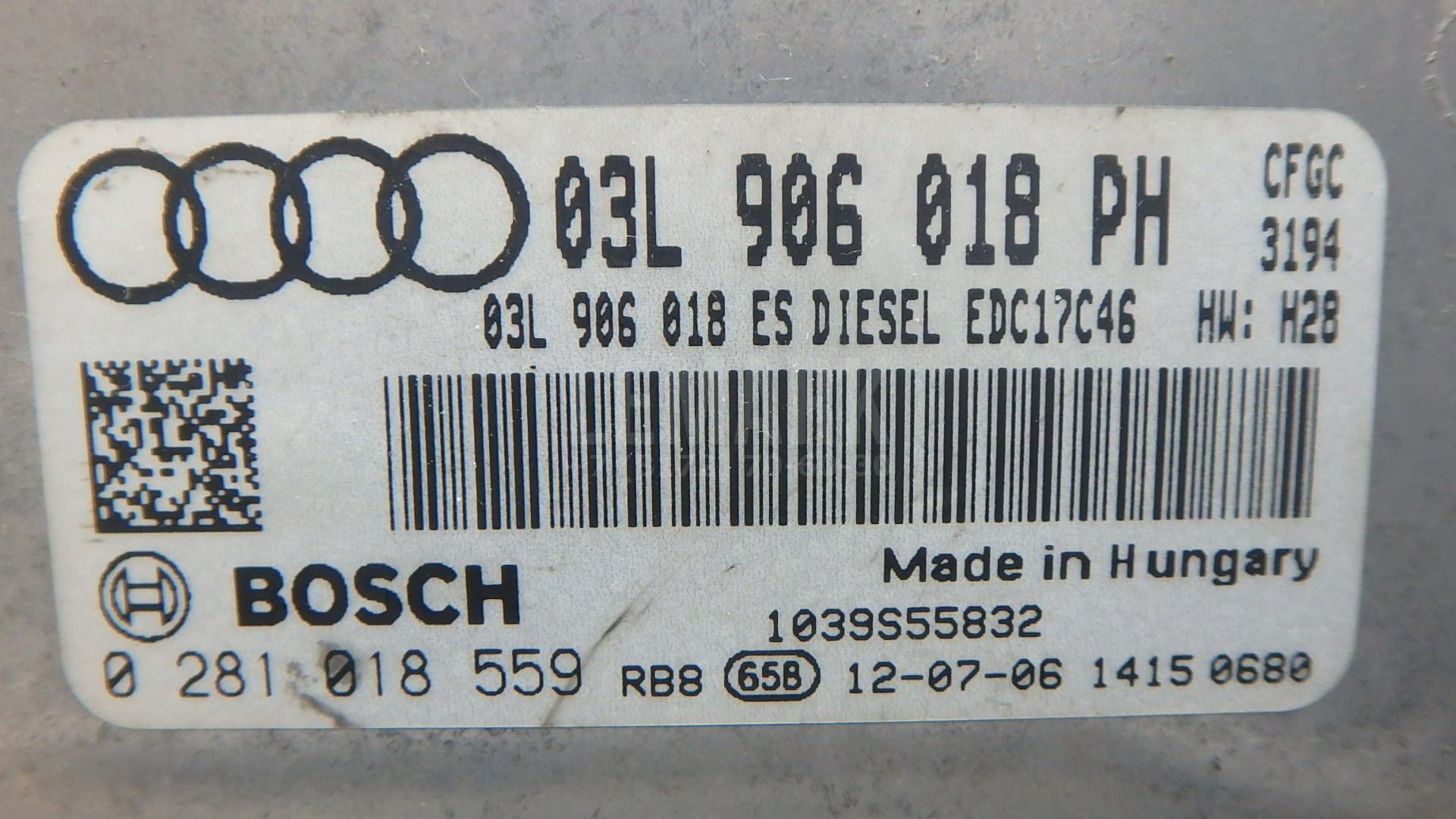 Блок управления двигателем для  BMW X3 E83 2004-2010