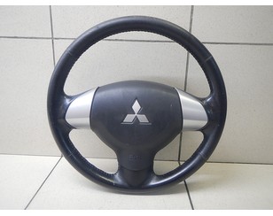 Рулевое колесо для AIR BAG (без AIR BAG) для Mitsubishi Outlander XL (CW) 2006-2012 б/у состояние удовлетворительное