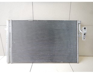 Радиатор кондиционера (конденсер) для BMW X3 F25 2010-2017 б/у состояние удовлетворительное