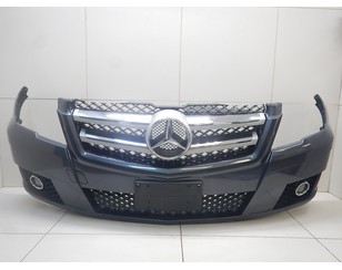 Бампер передний для Mercedes Benz GLK-Class X204 2008-2015 б/у состояние отличное