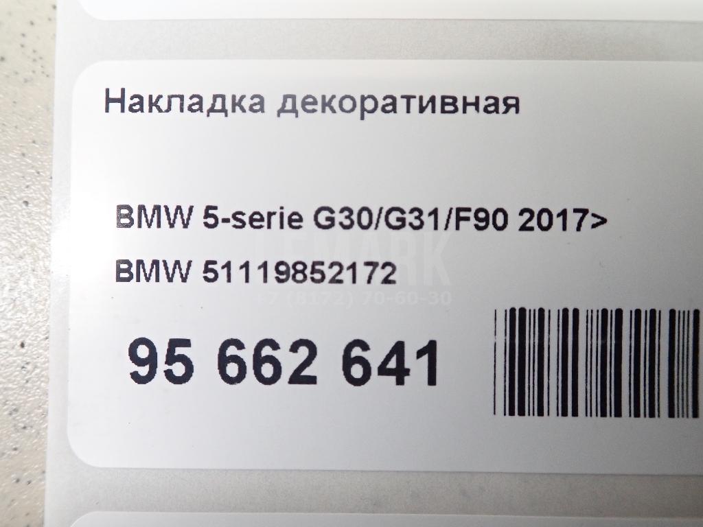 Накладка переднего бампера правая