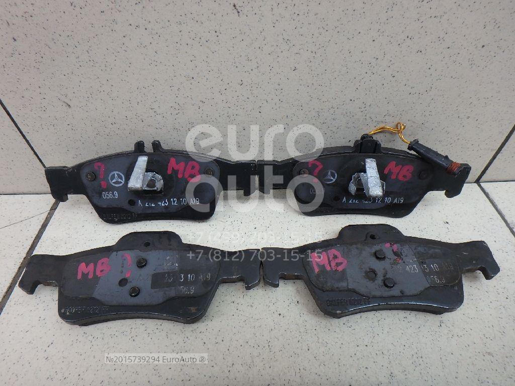 Колодки тормозные задние дисковые к-кт 2124231210 MERCEDES BENZ 0074206720