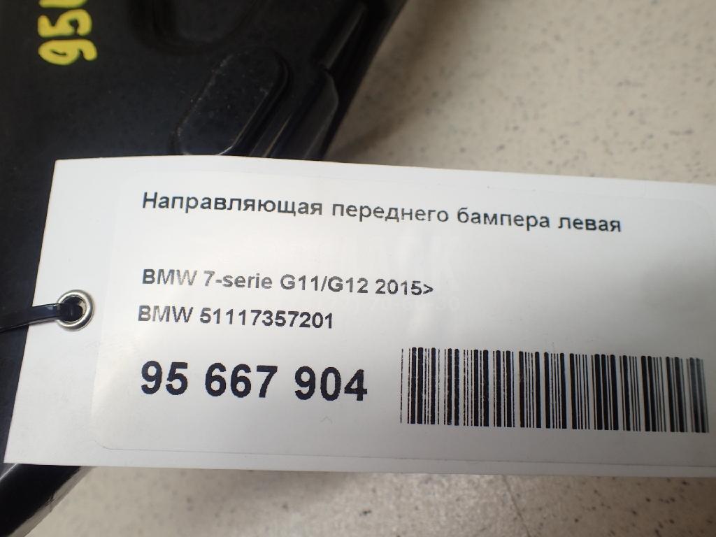 Направляющая переднего бампера левая