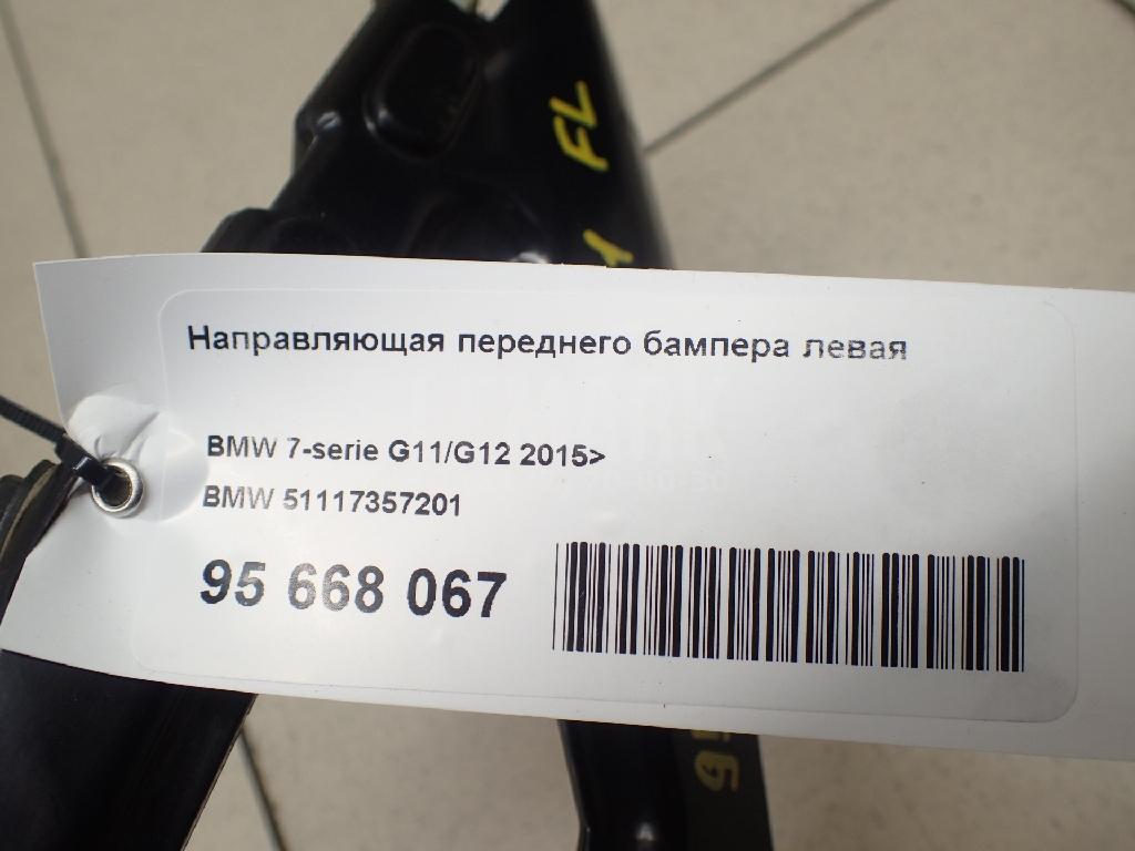 Направляющая переднего бампера левая