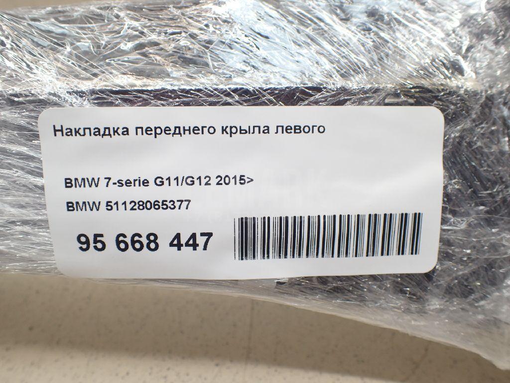 Накладка переднего крыла левого