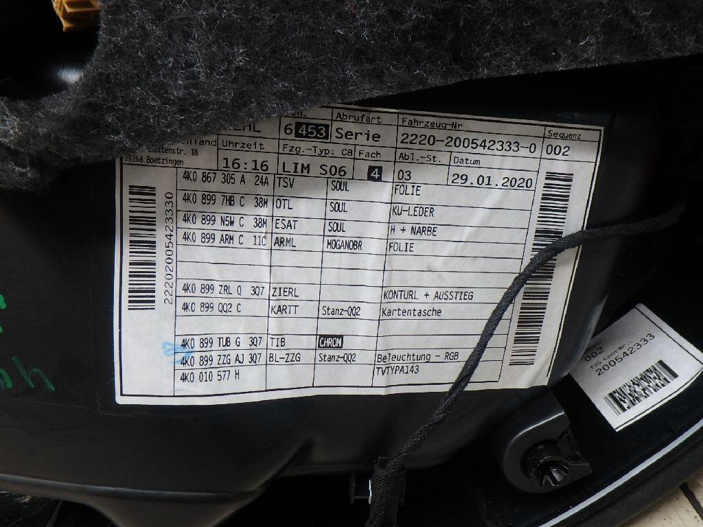 Обшивка двери задней левой для  Citroen C3 Picasso 2008-2017