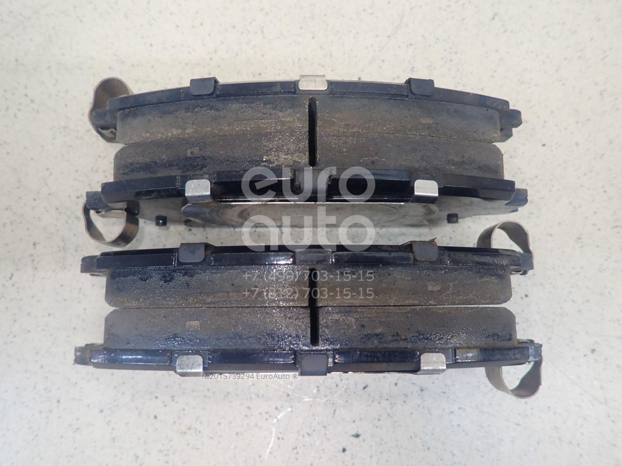 ASHIKA Колодки тормозные передние TOYOTA  land cruiser 90 3,0td 96--