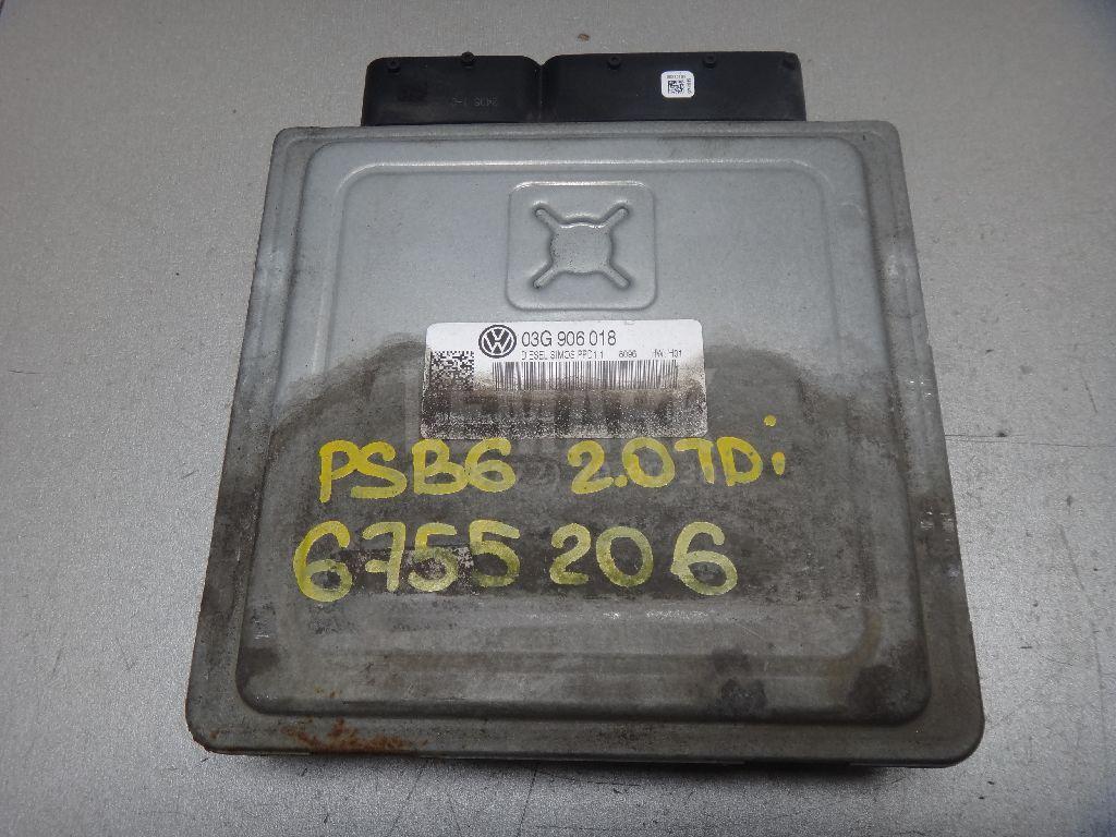 Блок управления двигателем 03G906018 VAG