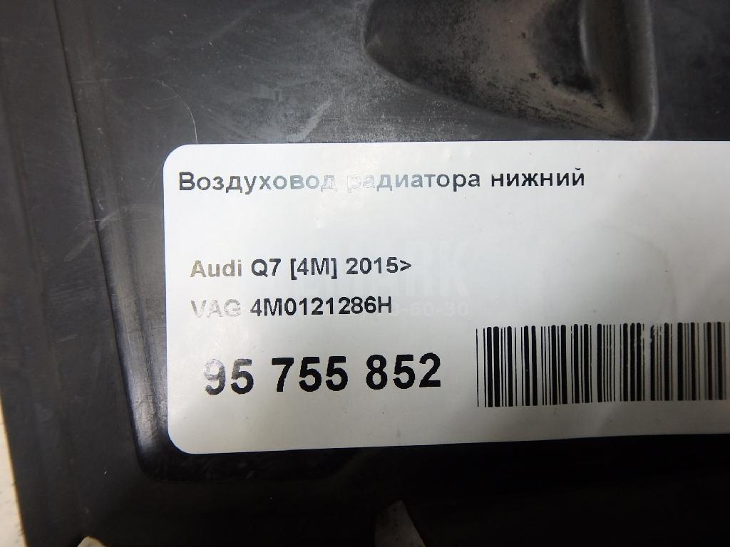 Воздуховод радиатора нижний
