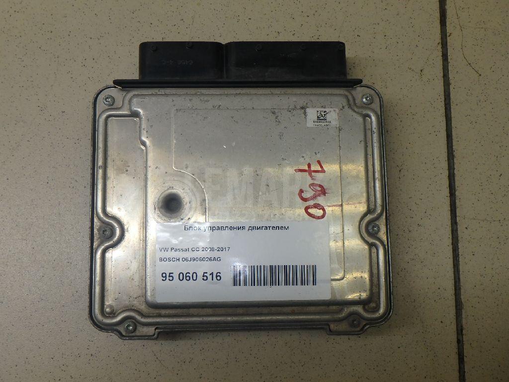 Блок управления двигателем 06J906026AG BOSCH