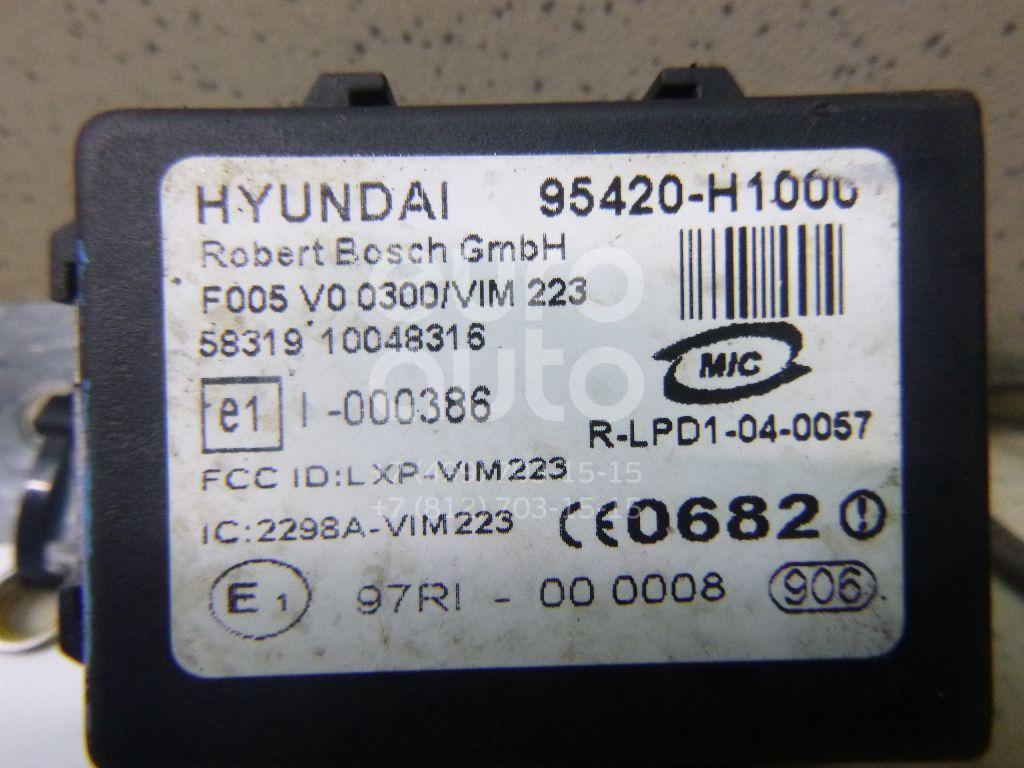 Где находится иммобилайзер хендай солярис Иммобилайзер для Hyundai Sonata V (NF) 2005-2010 новые и б/у купить в Астрахани