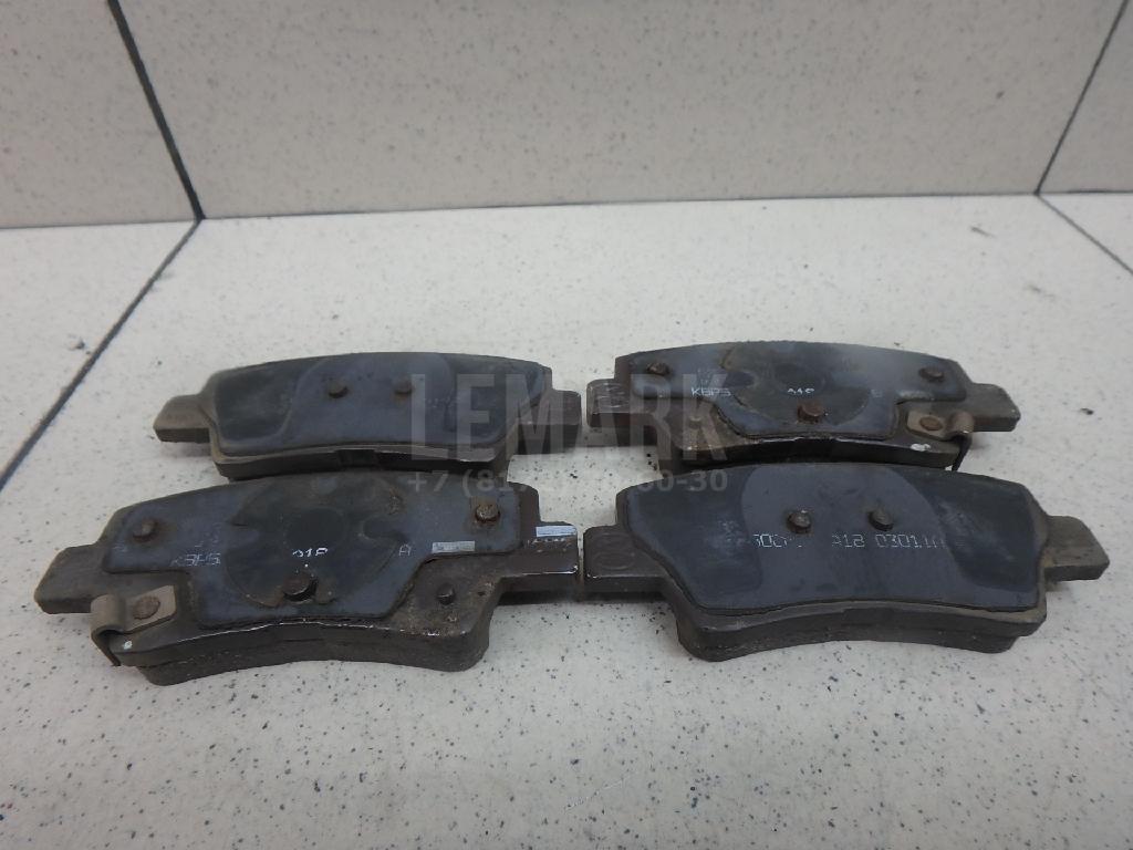 Колодки тормозные задние дисковые к-кт 58302D4A50 Hyundai-Kia