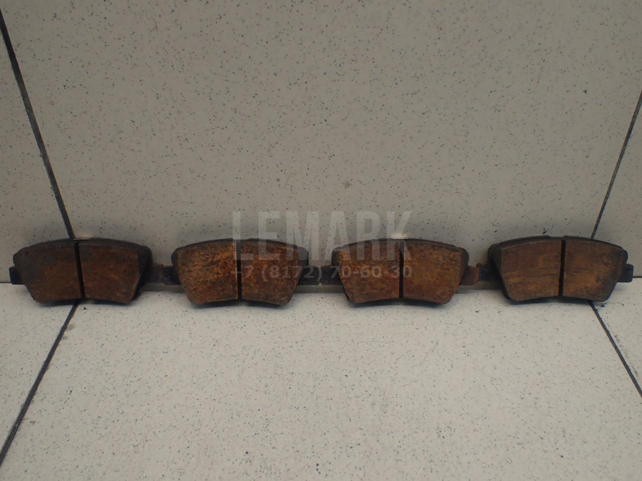 Колодки тормозные задние дисковые к-кт FPH35R FRIXA (Hankook)