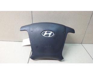 Подушка безопасности в рулевое колесо для Hyundai Santa Fe (CM) 2006-2012 с разбора состояние отличное