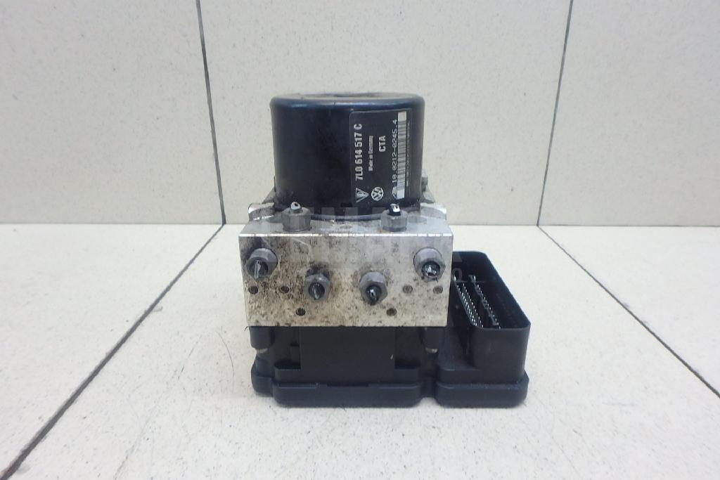 Блок ABS (насос) 7L0614517CBEF VAG