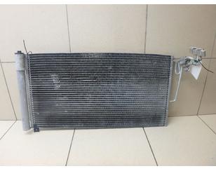 Радиатор кондиционера (конденсер) для Mini Cabrio R57 2008-2015 б/у состояние удовлетворительное