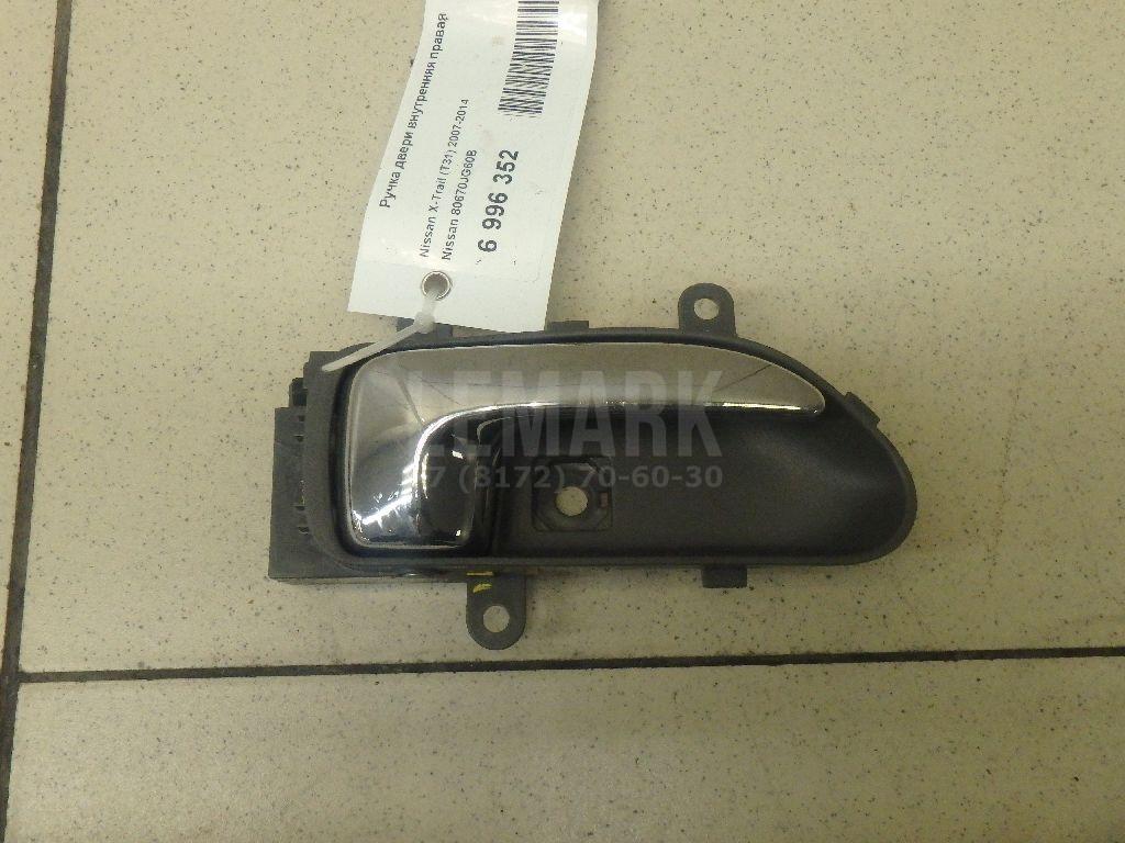 Ручка двери внутренняя правая 80670JG60B Nissan