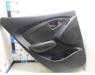 Обшивка двери задней левой для Hyundai ix35/Tucson 2010-2015 с разбора состояние отличное