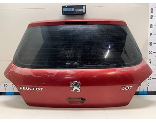 Дверь багажника со стеклом для Peugeot 307 2001-2008 б/у состояние удовлетворительное