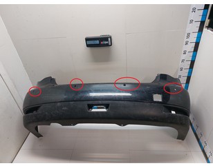 Бампер задний для Nissan Almera (G15) 2013-2018 БУ состояние под восстановление