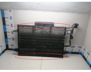 Радиатор кондиционера (конденсер) для VW Passat [B5] 2000-2005 БУ состояние удовлетворительное