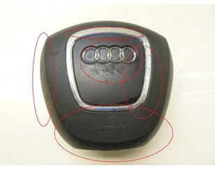 Подушка безопасности в рулевое колесо для Audi Q7 [4L] 2005-2015 с разборки состояние под восстановление