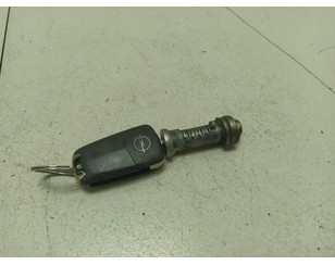 Вставка замка зажигания с ключом для Opel Corsa D 2006-2015 с разборки состояние отличное