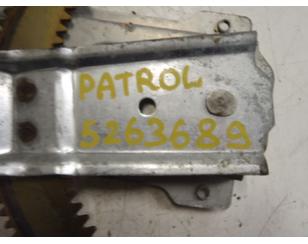 Стеклоподъемник электр. задний правый для Nissan Patrol (Y61) 1997-2009 б/у состояние отличное