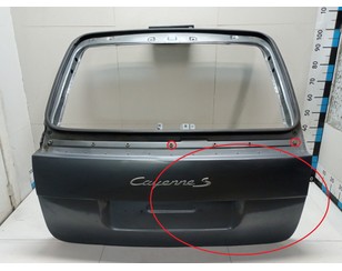 Дверь багажника для Porsche Cayenne 2003-2010 с разборки состояние ремонтный набор