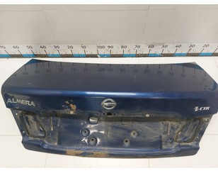 Крышка багажника для Nissan Almera N16 2000-2006 БУ состояние под восстановление