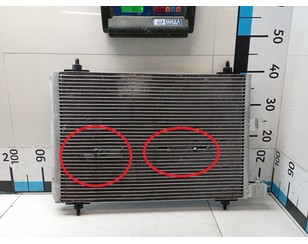 Радиатор кондиционера (конденсер) для Dongfeng H30 Cross 2014-2018 с разбора состояние удовлетворительное