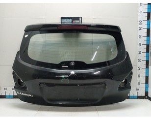 Дверь багажника со стеклом для Nissan Qashqai (J10) 2006-2014 б/у состояние отличное