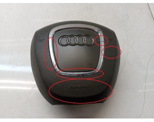Подушка безопасности в рулевое колесо для Audi Q7 [4L] 2005-2015 с разборки состояние удовлетворительное