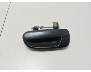 Ручка двери задней наружная левая для Hyundai Accent II (+TAGAZ) 2000-2012 б/у состояние удовлетворительное
