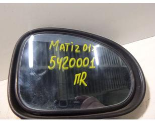 Зеркало правое электрическое для Daewoo Matiz (M100/M150) 1998-2015 б/у состояние отличное