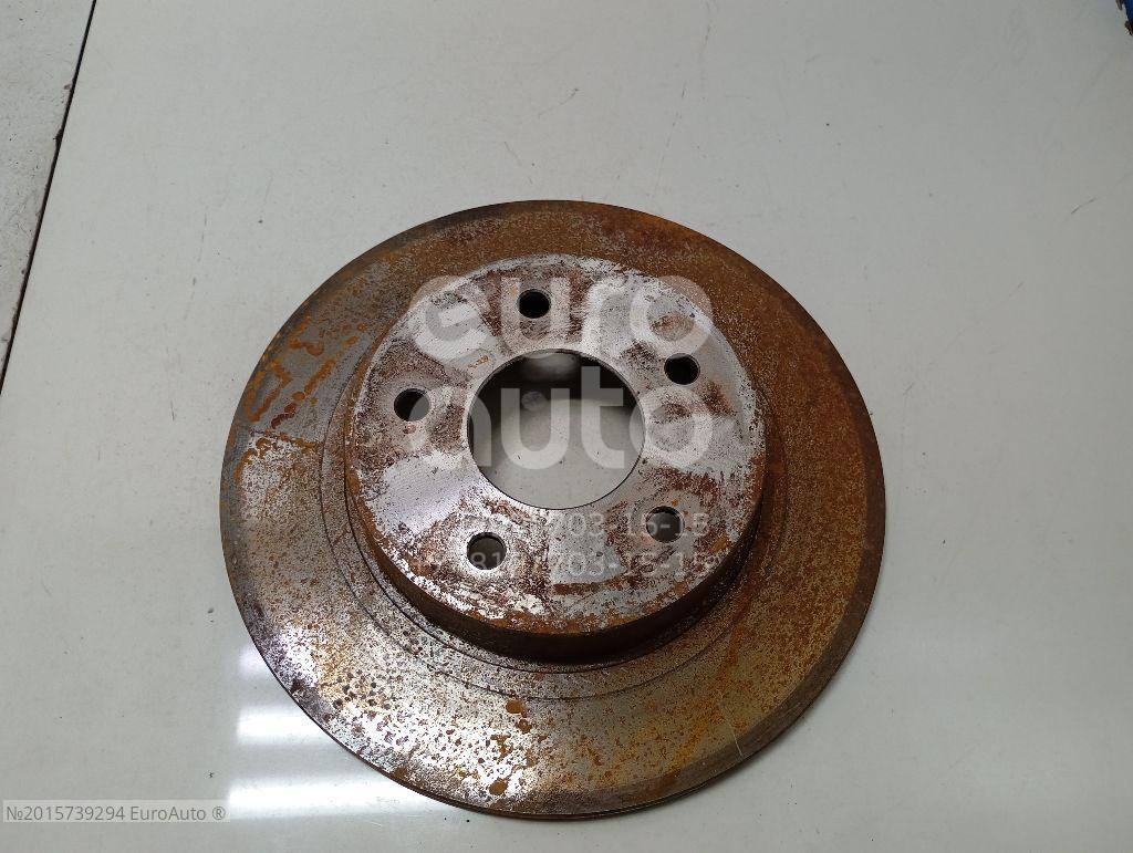 Диск тормозной (Зад) Nissan Almera 95-00 / Primera 01-08