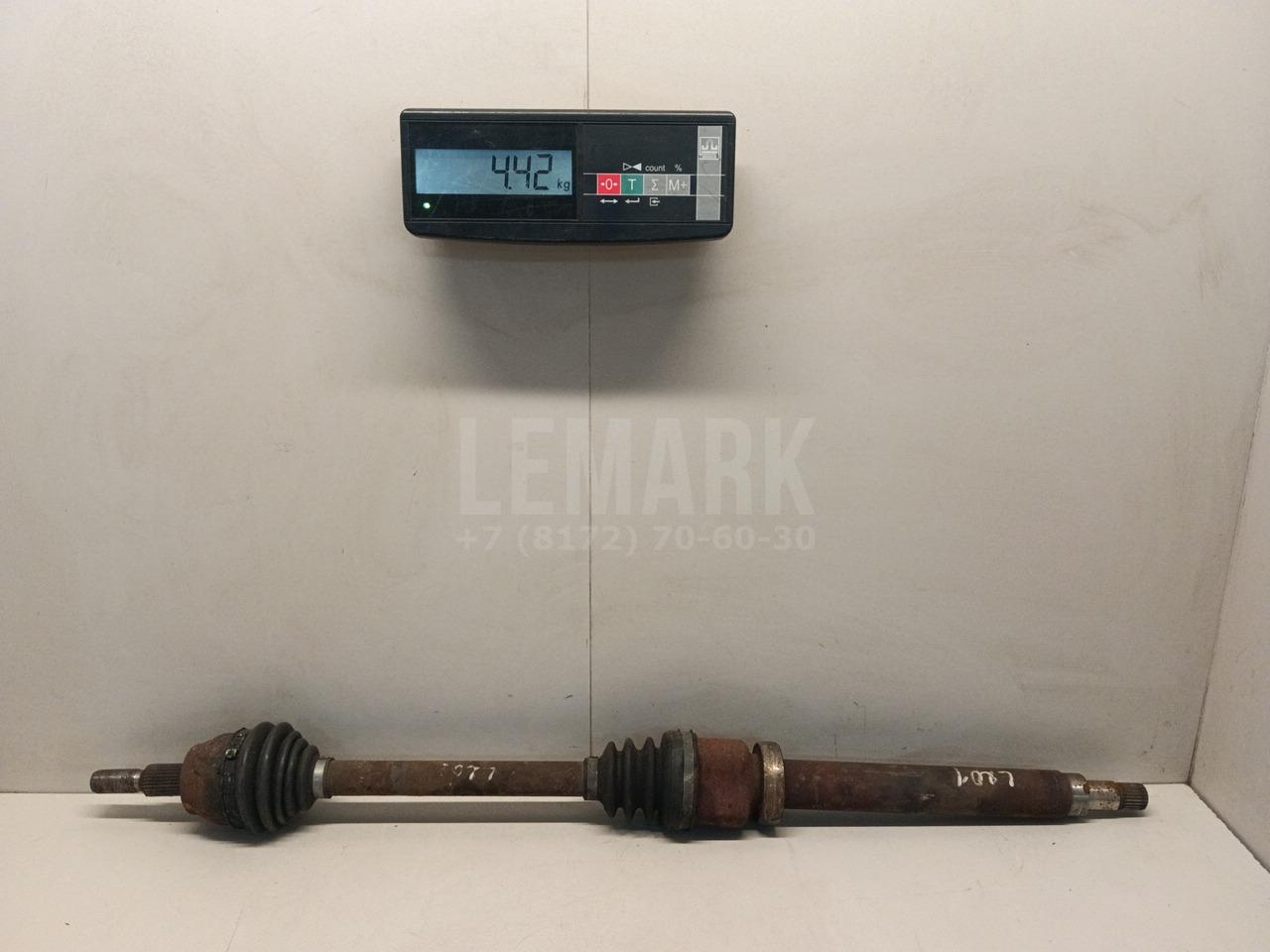 Полуось передняя правая 1758155 Ford